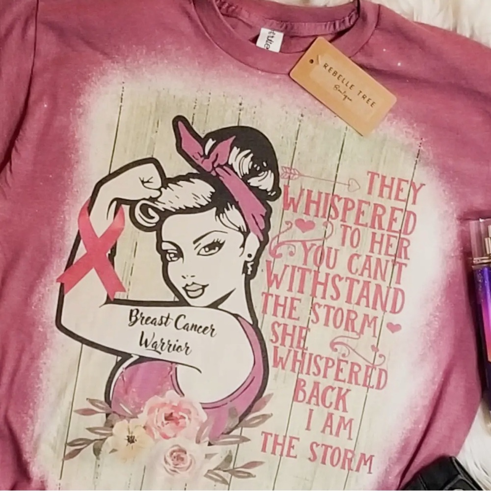 Pink Breast Cancer Warrior Women's Top